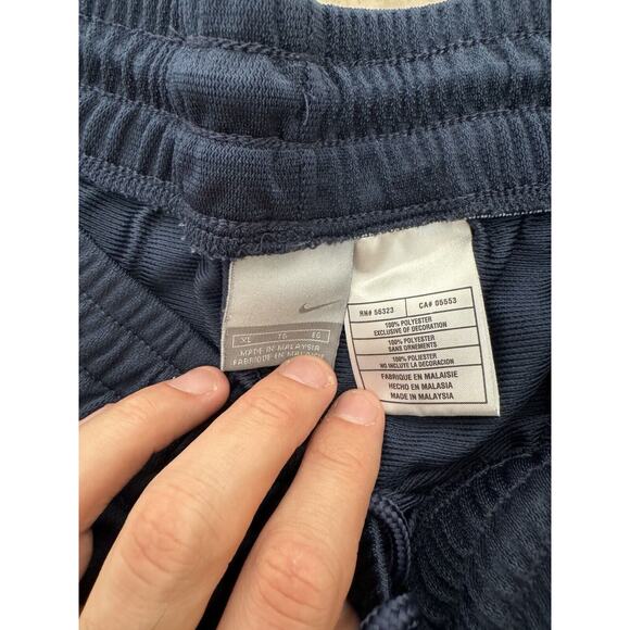 Vintage Nike Mini Swoosh Track Pants Size Extra Large Y2K Grey Tag - Picture 3 of 9